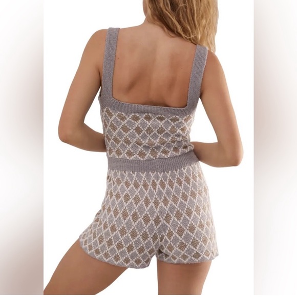 🆕 Free People Dream Diamonds Romper - Picture 4 of 8